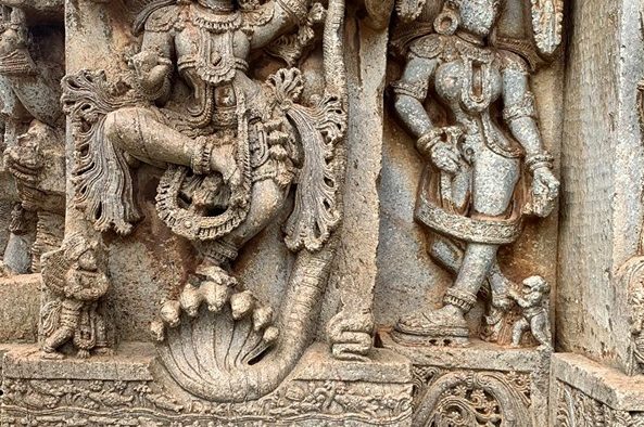 Bhakti, Gnyana and Aesthetics in Indian temples evoke the Divine
