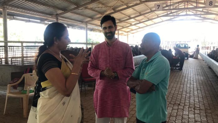 CSP visits Sri Sri Gaushala