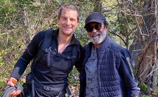 It’s a Supernova!  It’s a Demigod!  It’s Rajini! On Man vs Wild