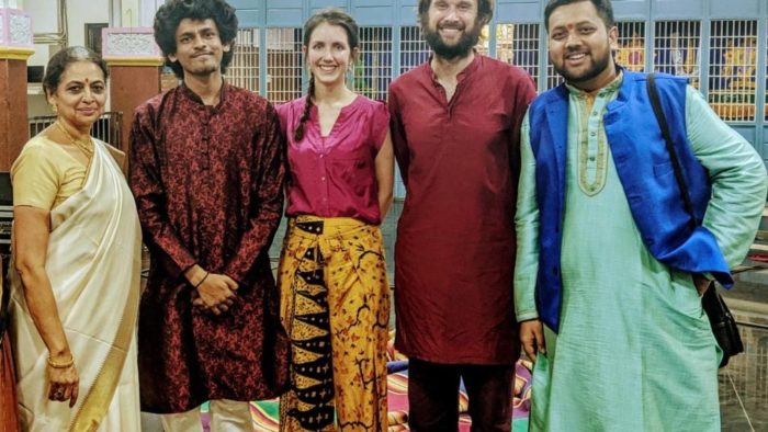 Alice Barron and Will Roberts at CSP-Gudiya Sambhrama Concert