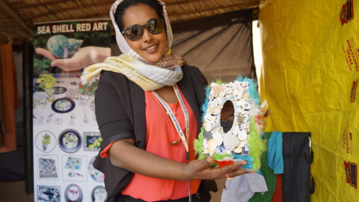 Vibrant Colours of Indian Crafts Spread Cheer: Djibouti Visitor to Surajkund Crafts Mela