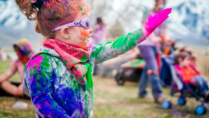 The Happy Colours of Holi