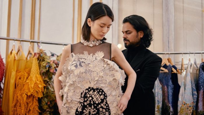 200 Hands, 5000 Man Hours Later, Rahul Mishra Makes Paris Sit Up