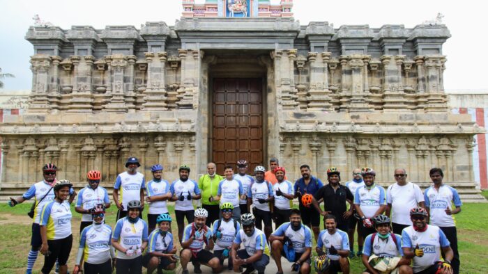 Cycling Yogis Pedal Back and Look at the Past with Pride
