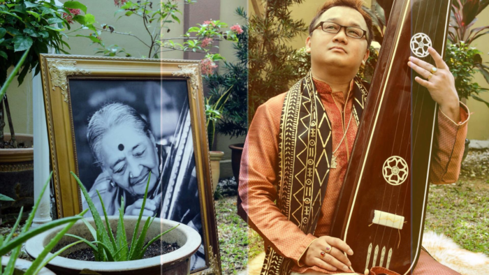 In the Raga there is no Namam or Rupam, so one is filled with Nadam: Chong Chiu Sen