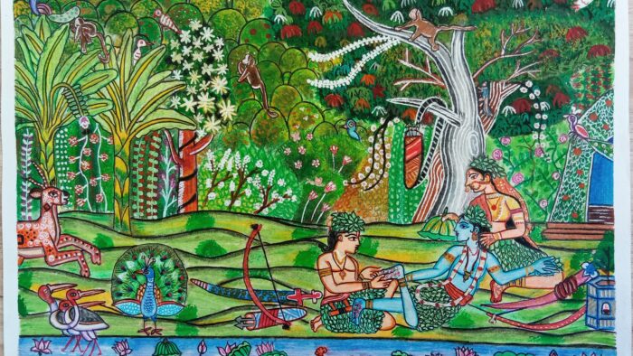Apoorva Parva Strokes of the Wild Winning Entries Depict Beauty of Nature in Ramayana